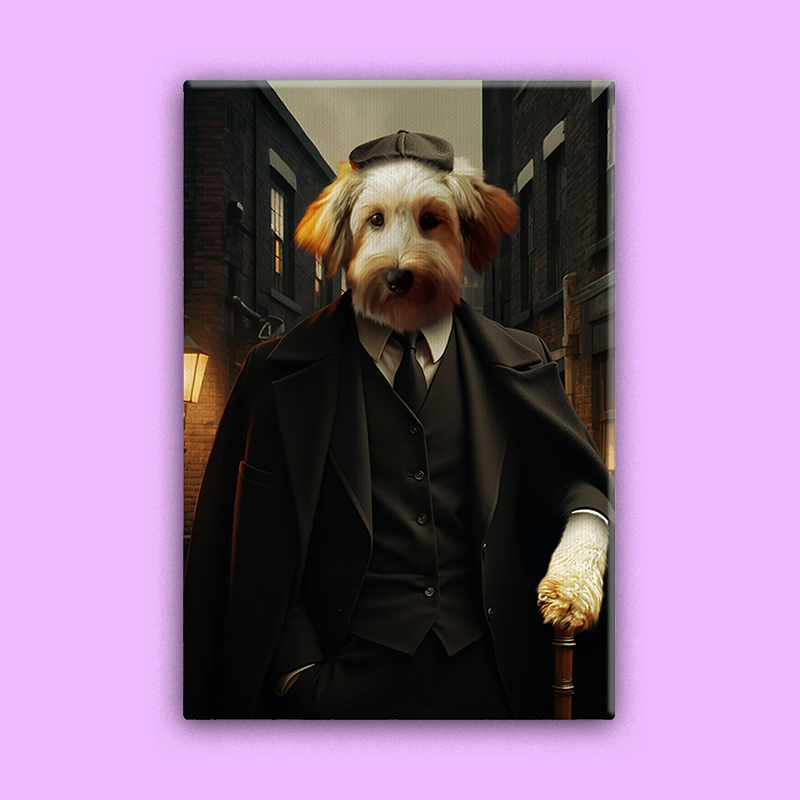 The Pawsh Blinder - Custom Pet Portrait